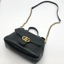 Gucci GG Marmont 2 Way Top Handle 498110 3