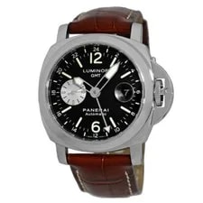 Panerai — Panerai Stainless Steel 44mm PAM00088 Luminor GMT Dual Time Box Warranty Minty — Watch — resale