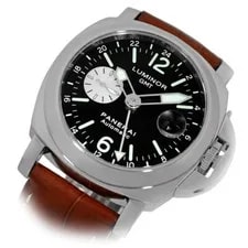 Panerai Stainless Steel 44mm PAM00088 Luminor GMT Dual Time Box Warranty Minty 4