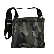 Good Condition Prada Triangle Logo Camouflage Pattern le 2