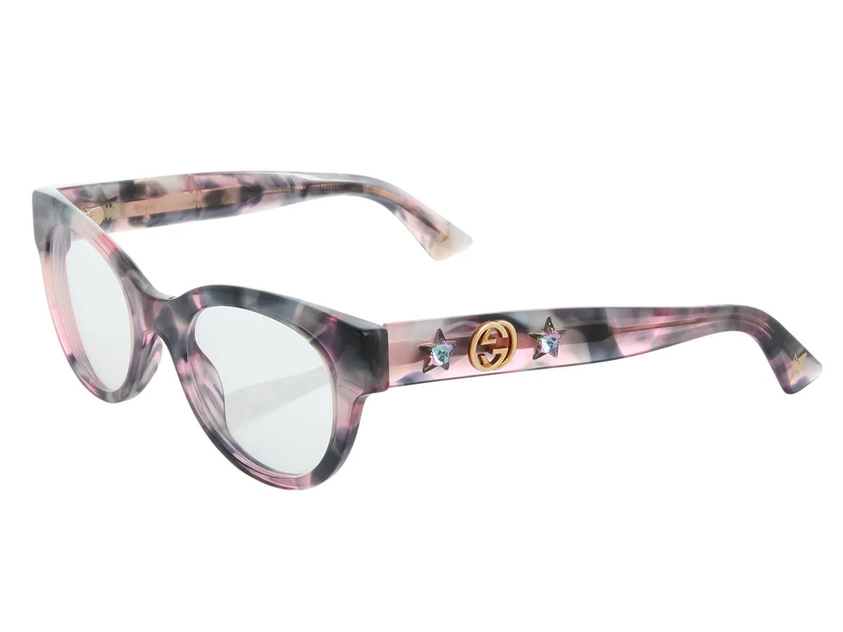 Gucci Marbled Star Glasses 2
