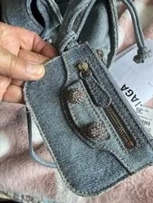 Authentic Balenciaga Fray Rhinestone 2