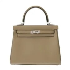 Hermès — Hermes Kelly 25 Inner Stitch 2WAY Vaux Marfa/ Pale — Handbag — resale