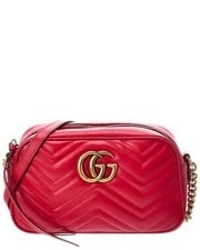 Gucci — Gucci Matelasse Chevron Mini GG Marmont Camera (Authentic ) — Handbag — resale