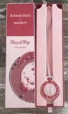 Audemars Piguet X Swatch — Audemars Piguet X Swatch Royal Pop Otto Rosso Pink Pocketwatch With White Band — Watch — resale