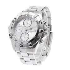 TAG Heuer Aqua Racer CAF2111 Chronograph Silver Dial Auto Watch_950986 3