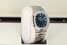 Patek Philippe 5811/1G Nautilus 18kt White Gold on Bracelet Sunburst 3