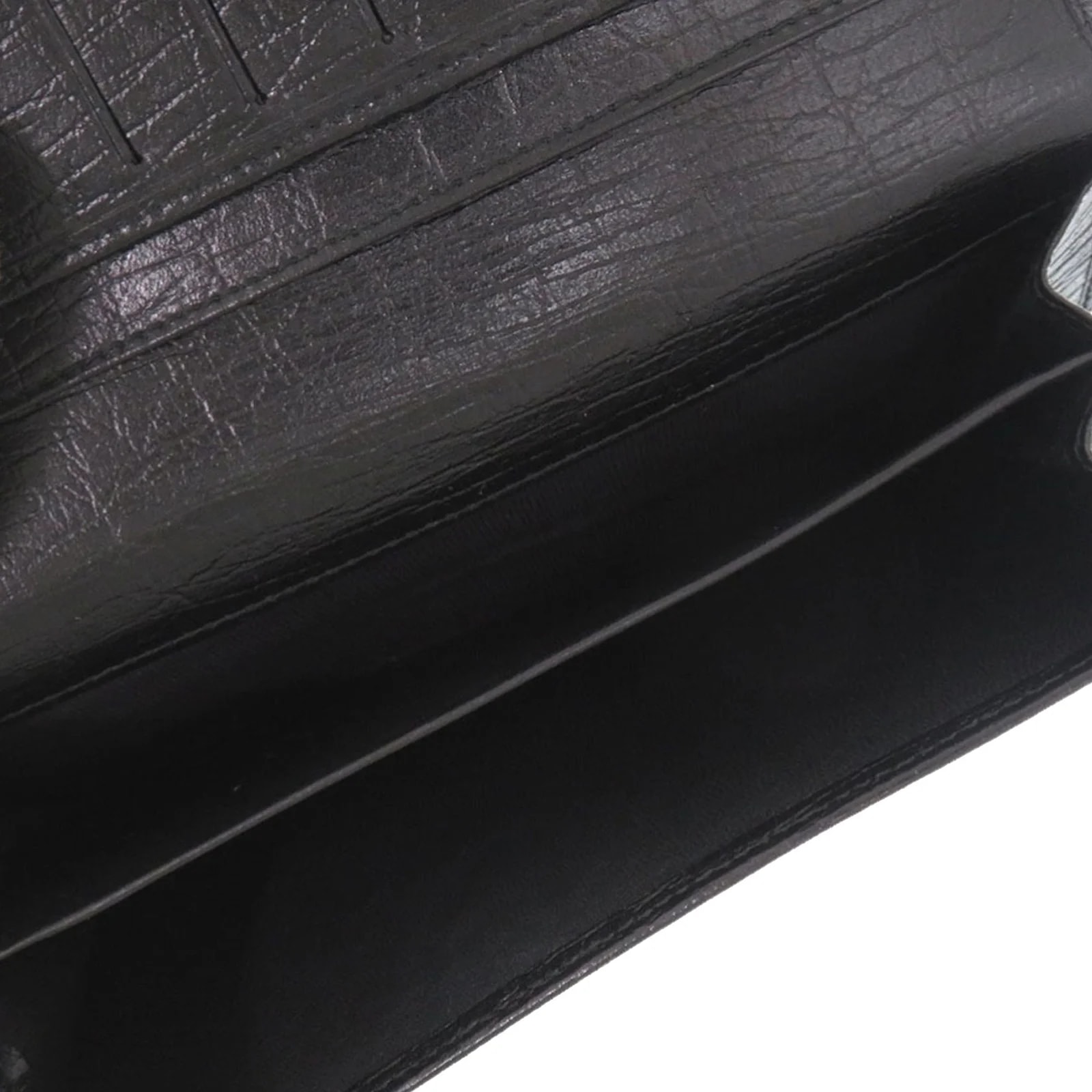 Textured Bamboo Long Wallet 4