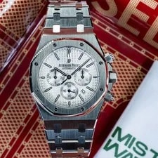 Audemars Piguet — Audemars Piguet Royal Oak Chronograph 26320ST.OO.1220ST.02 - Box and Papers — Watch — resale