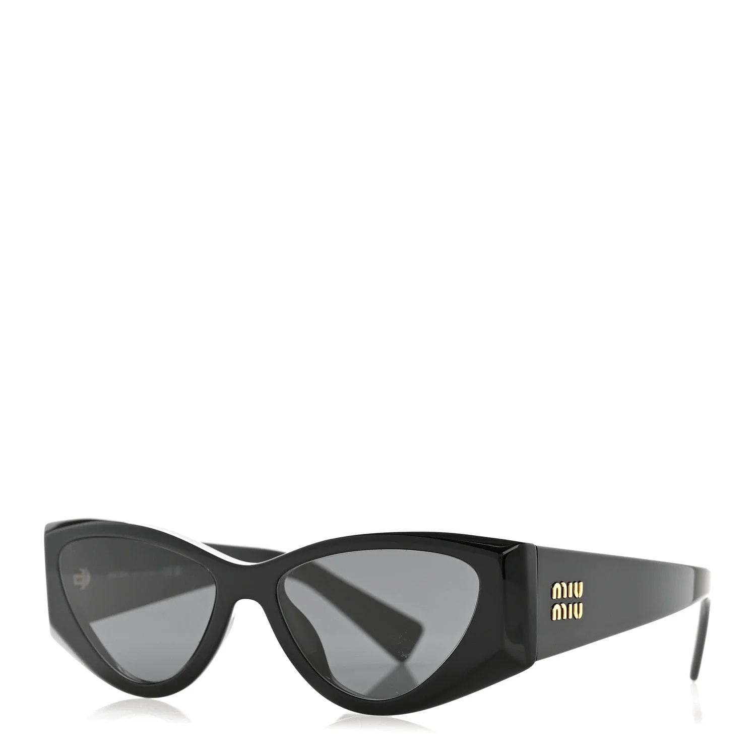 Miu Miu — Acetate Cat Eye Sunglasses SMU 06Y Ardesia — Accessory — resale