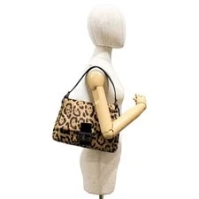 Fendi Mamma Baguette Leopard Print Pony Hair 3