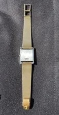 Gold Omega DeVille Black Dial Gold Bracelet 3