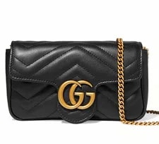 Gucci — Gucci Matelasse Super Mini GG Marmont — Handbag — resale