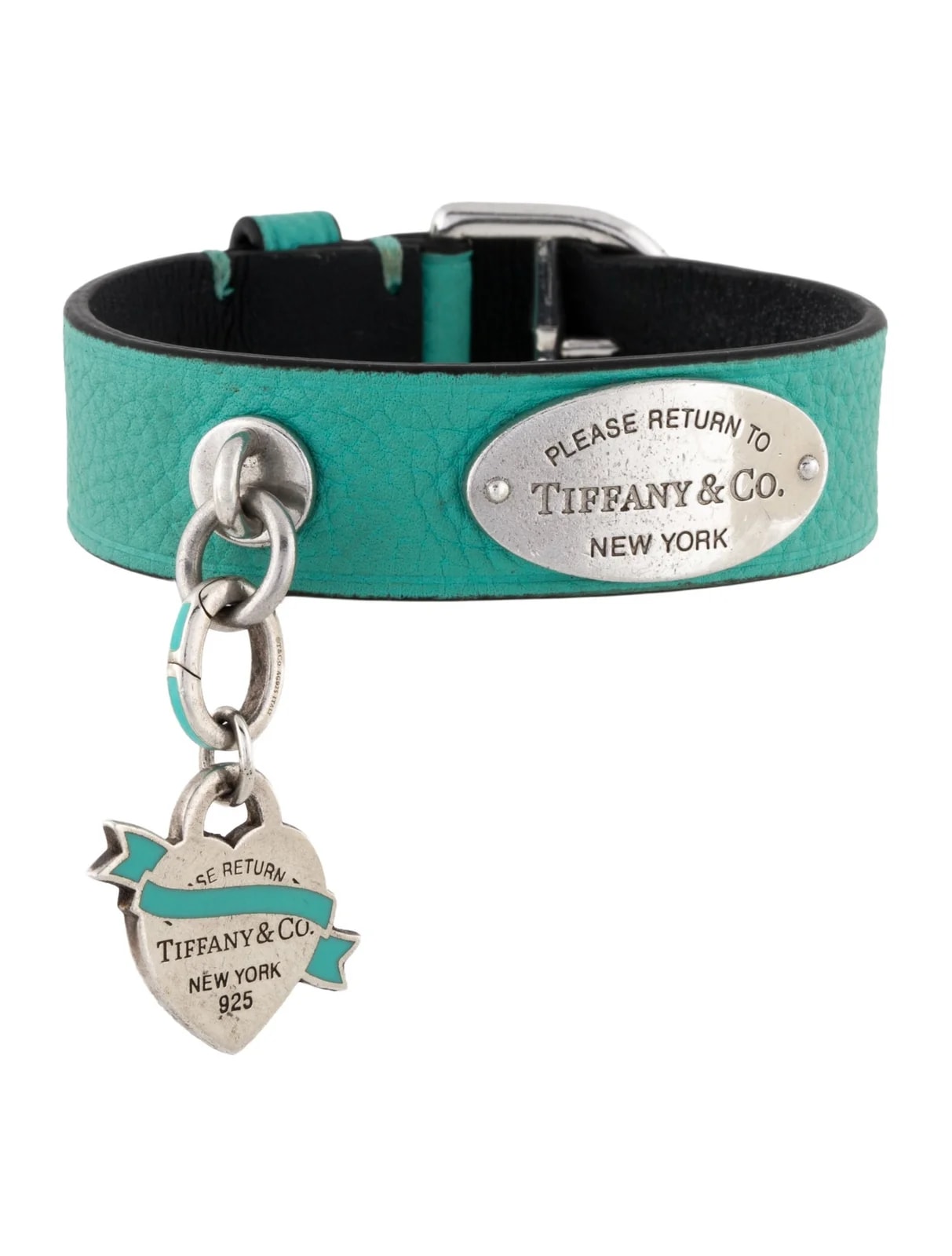 Tiffany & Co. — Narrow Wrap Ribbon Heart Tag Charm — Jewelry — resale