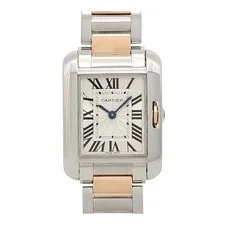 Cartier — Cartier Tank Anglaise SM W5310036 Silver — Watch — resale