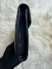 Auth Gucci GG Marmont Small Chain Wallet Quilted Crossbody 3