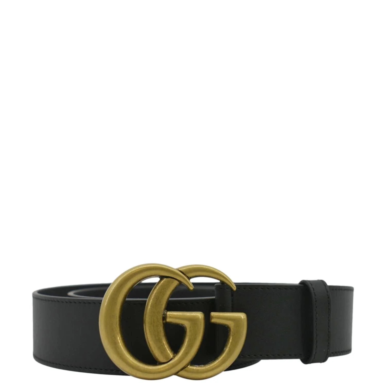 Gucci Double G Buckle Belt Size 95.38 601254 3