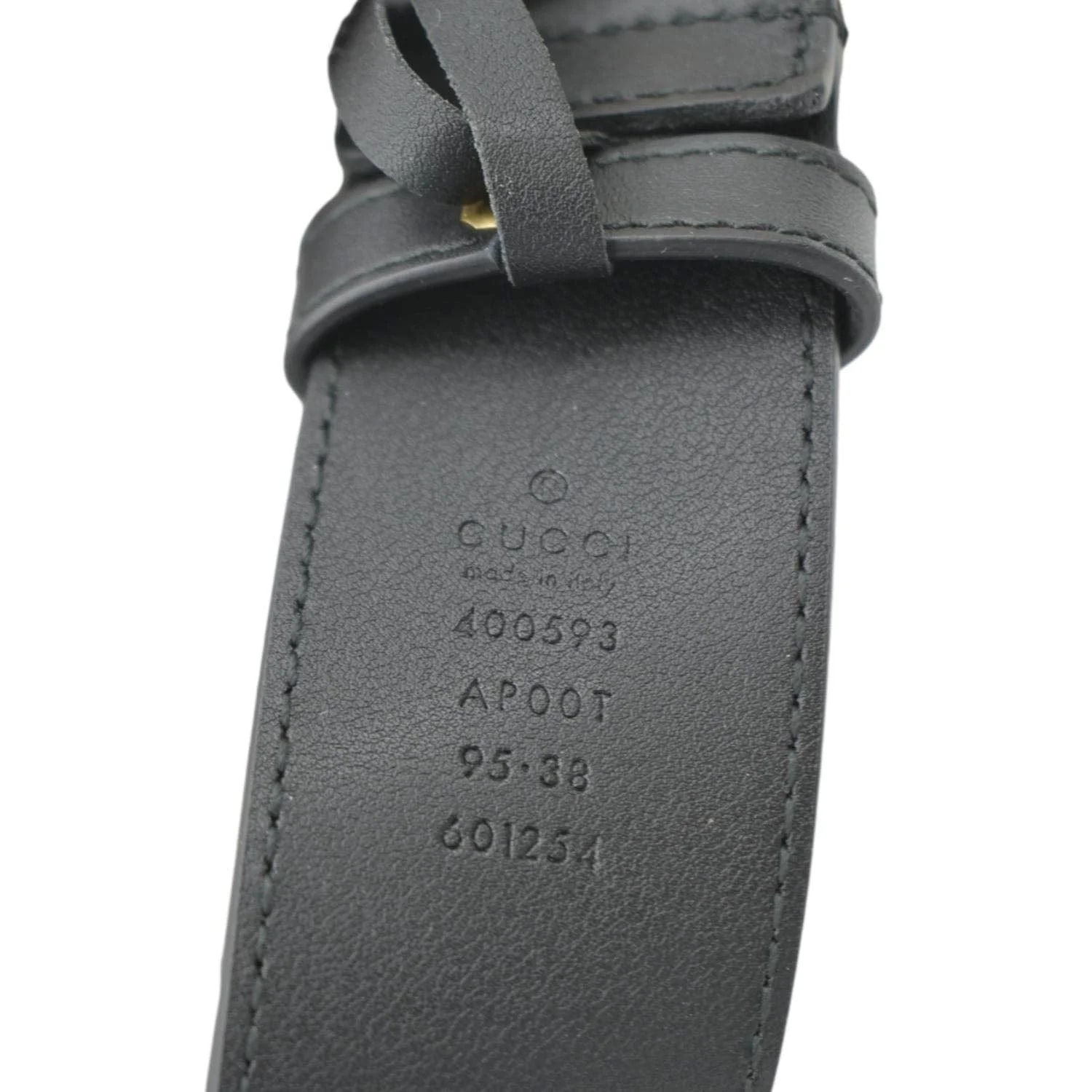 Gucci Double G Buckle Belt Size 95.38 601254 4