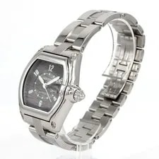 Authentic Cartier Roadster LM W62001V3 Stainless Steel Mechanical Automatic ... 2