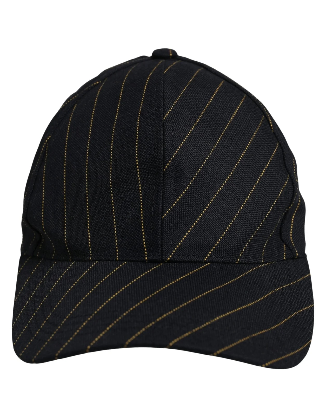 Dolce & Gabbana Pinstriped Cotton Baseball Cap Hat 2