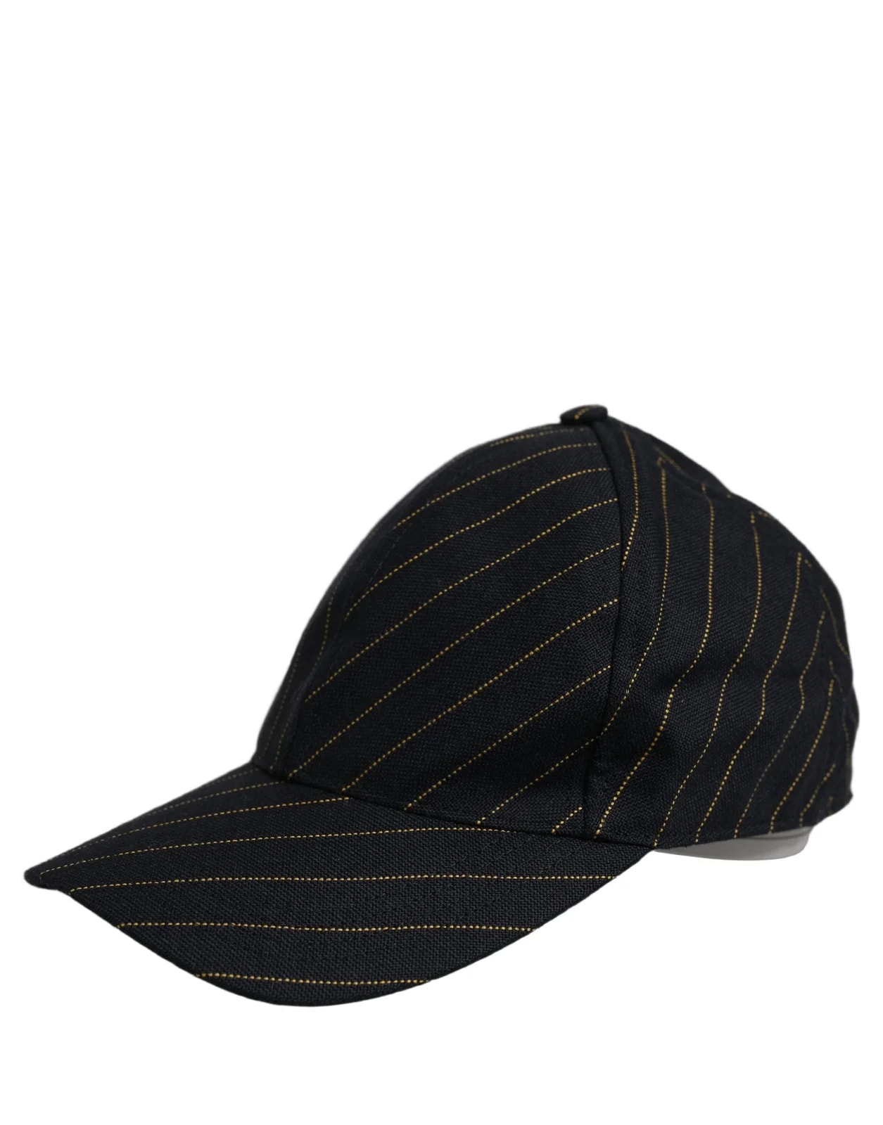 Dolce & Gabbana Pinstriped Cotton Baseball Cap Hat 3