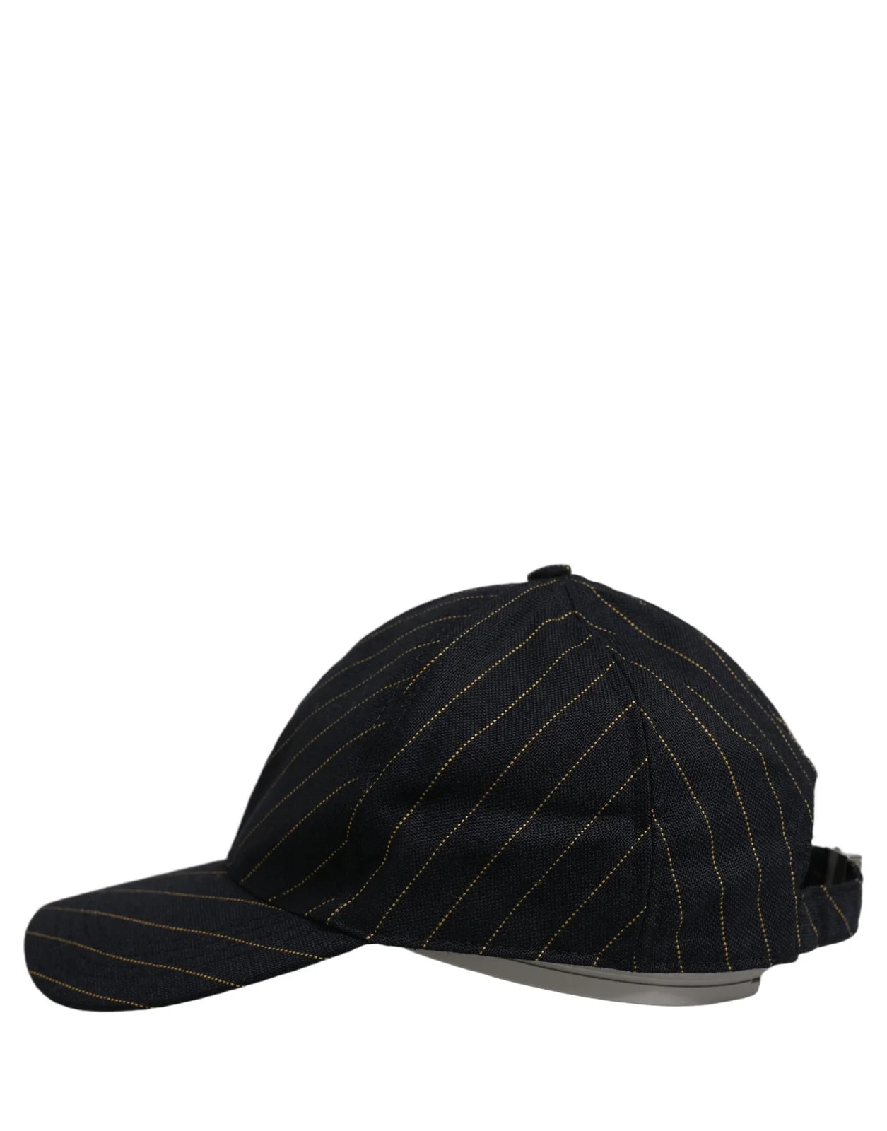 Dolce & Gabbana Pinstriped Cotton Baseball Cap Hat 4