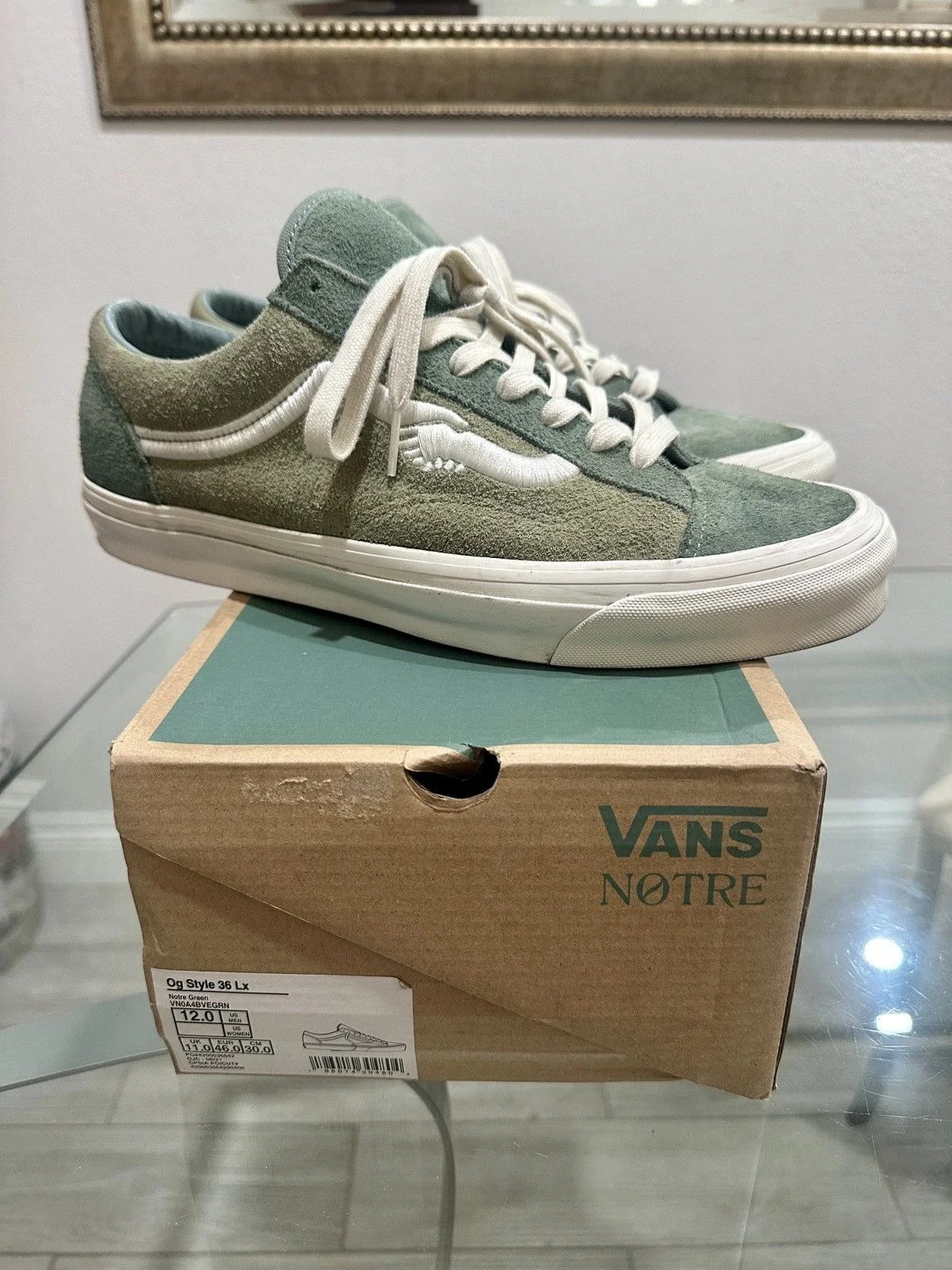 VANS — Vans X Notre OG Style 36 Lx “Matcha” — Sneaker — resale
