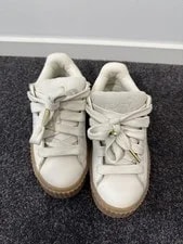 Puma X Fenty Creeper Phatty Warm White Gold Gum 396813-03 3