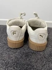 Puma X Fenty Creeper Phatty Warm White Gold Gum 396813-03 4