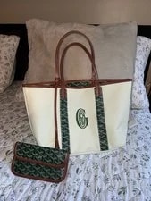 Goyard Monogram Pattern Trim Removable 2