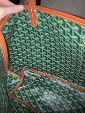 Goyard Monogram Pattern Trim Removable 4