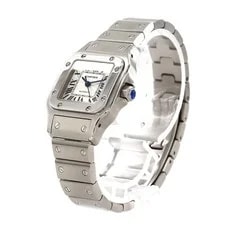 Authentic Cartier Santos Galbee SM W20054D6 Stainless Steel Mechanical Autom... 2