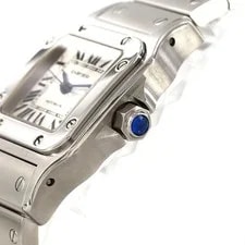 Authentic Cartier Santos Galbee SM W20054D6 Stainless Steel Mechanical Autom... 4