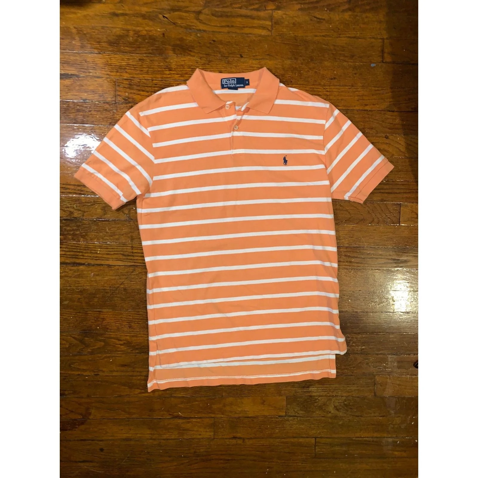 Polo Ralph Lauren — Polo Ralph Lauren USA Made Striped Polo Shirt — streetwear — resale