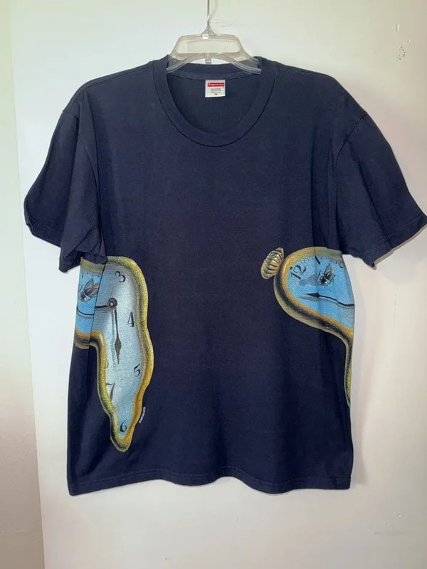 Supreme — Supreme the Persistence of Memory Tee — streetwear — resale