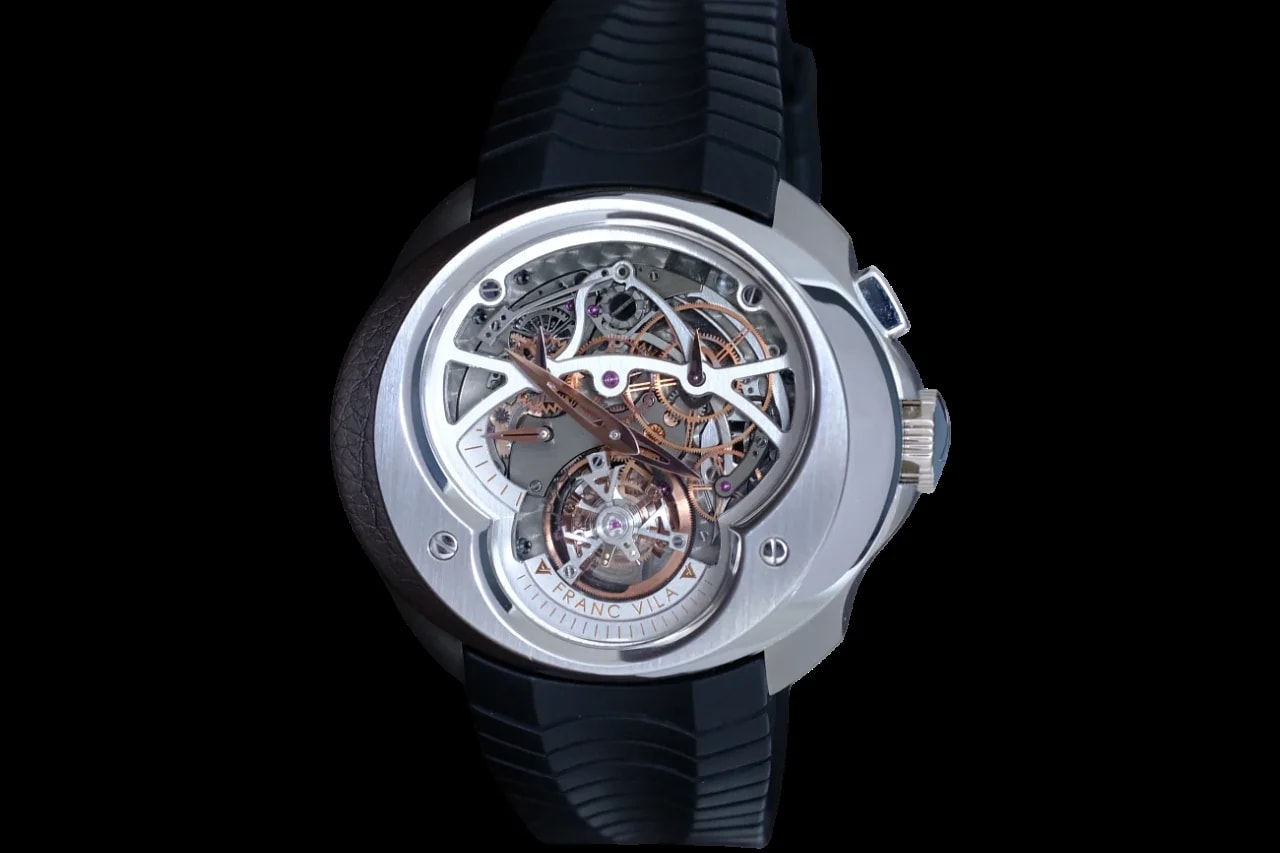 Worldofluxuryus — Franc Vila Cuatro Tourbillon Chronograph Stainless Steel — Watch — resale