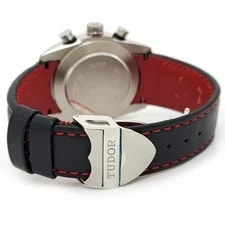 Tudor Fastrider Chronograph 42000D Automatic RED Stainless Steel F/S 3
