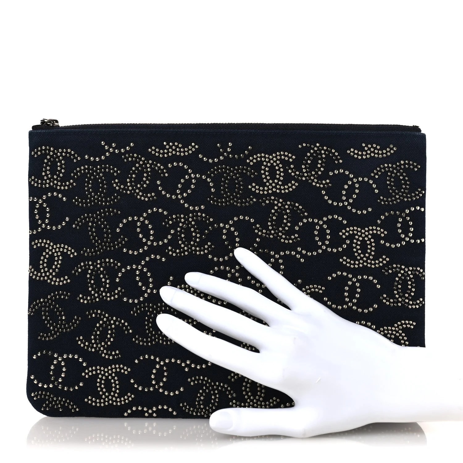 Studded CC Medium Cosmetic Pouch 2