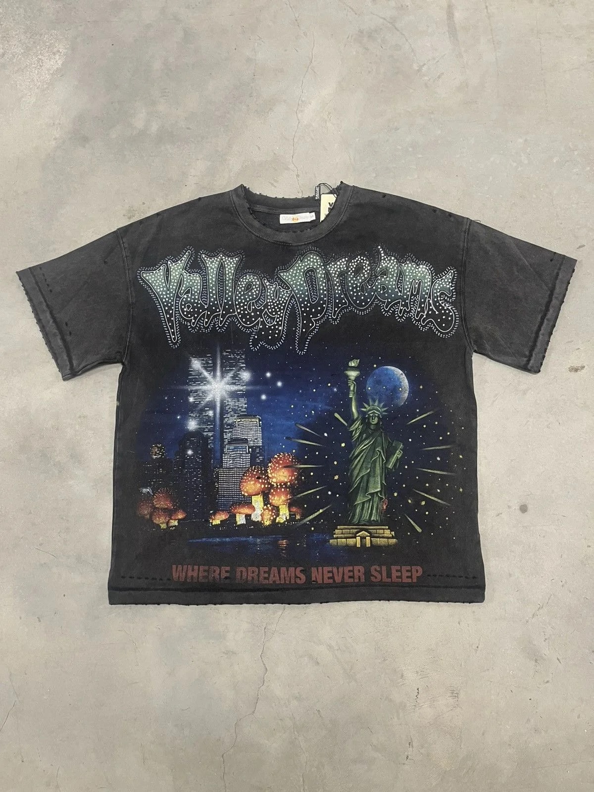 Vale Forever Valley Dreams Skyline Bling Tee — streetwear — resale