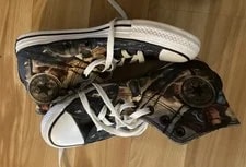 Converse Chuck Taylor All Star High Top DC Comics Justice League 7.5 9 3