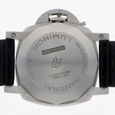 Panerai PAM01312 Luminor Marina Black SS/leather AT 2