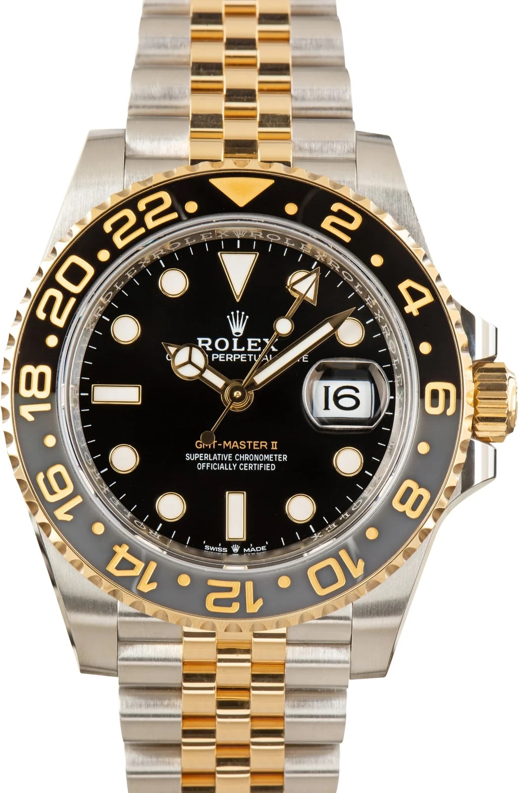 Rolex — Steel & Gold Rolex GMT-Master II Zombie Ref 126713GRNR — Watch — resale