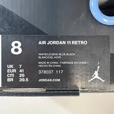 Air Jordan 11 - Columbia (2014) Size: US8 OG All 3