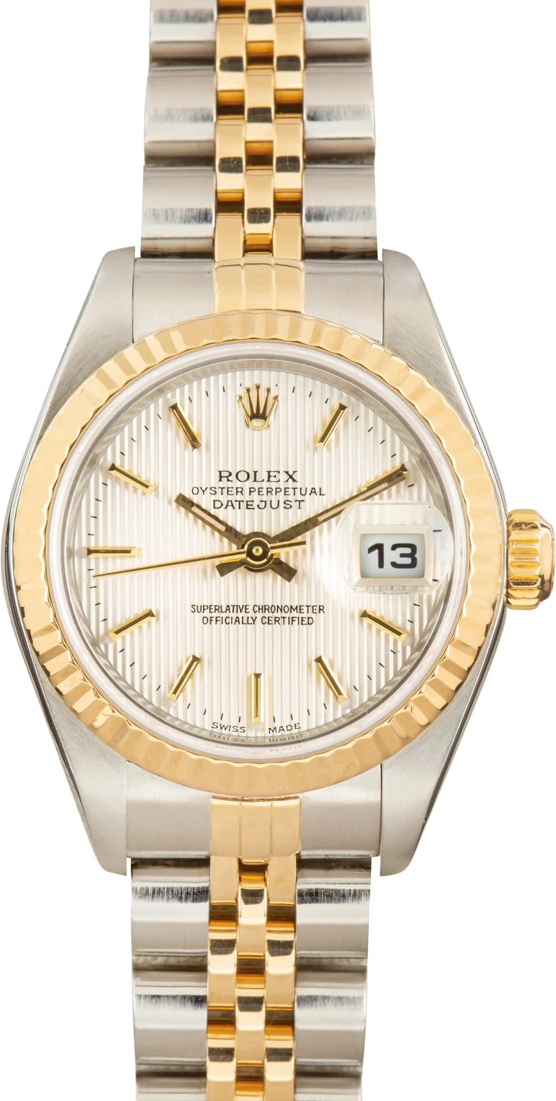 Rolex — Lady Rolex Datejust Ref 79173 Silver Tapestry Dial — Watch — resale