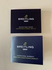 Breitling — Breitling Instructions Superocean Automatic 38 & 42 and International Warranty — Watch — resale