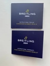 Breitling Instructions Superocean Automatic 38 & 42 and International Warranty 3
