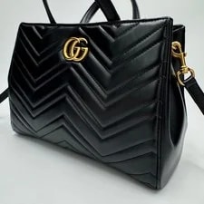 Gucci GG Marmont Quilted Top Handle 165338 3