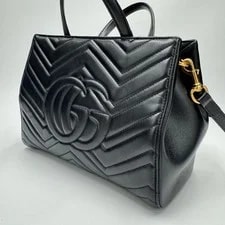 Gucci GG Marmont Quilted Top Handle 165338 4