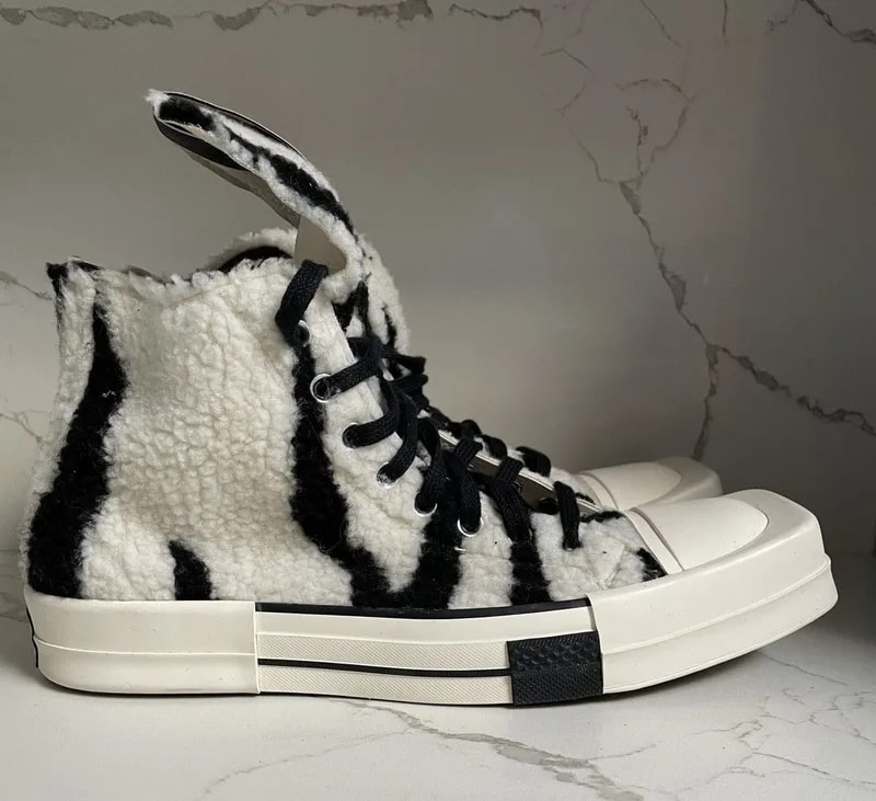 Converse — Rick Owens Drkshdw Converse Turbodrk Hi Top New — Sneaker — resale