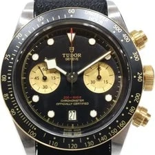 Tudor — Tudor Black Bay Chrono S&G 79363N Automatic 41mm Box Papers Black;Gold — Watch — resale